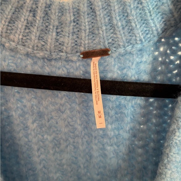 Free People Blue Bell Sweater in Blue - Picture 3 of 4